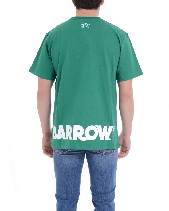 T-shirt S5BWUATH087 uomo BARROW Verde T-shirt S5BWUATH087 uomo BARROW Verde