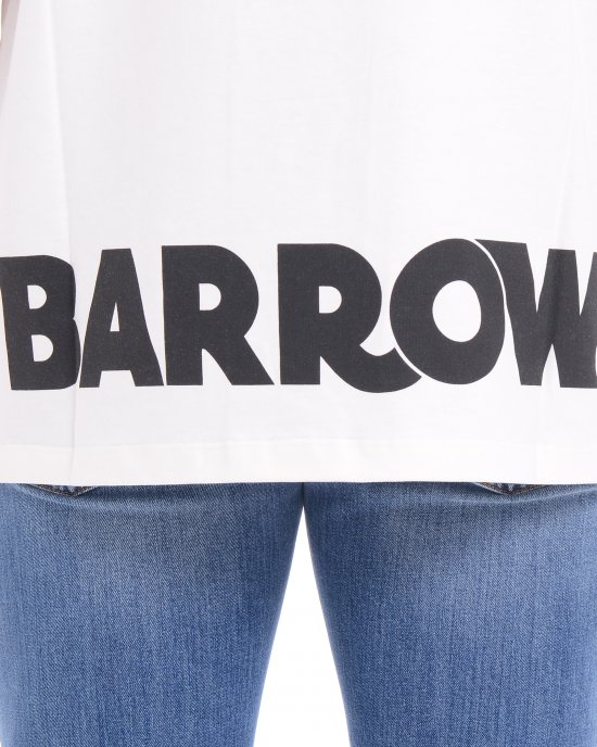T-shirt S5BWUATH087 uomo BARROW Bianco T-shirt S5BWUATH087 uomo BARROW Bianco