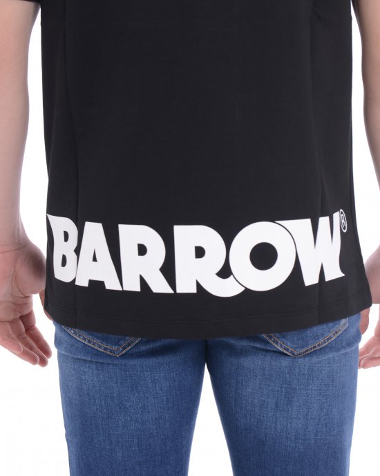 T-shirt S5BWUATH087 uomo BARROW Nero T-shirt S5BWUATH087 uomo BARROW Nero