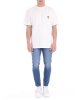 T-shirt S5BWUATH087 uomo BARROW Bianco T-shirt S5BWUATH087 uomo BARROW Bianco