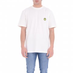 T-shirt S5BWUATH087 uomo BARROW Bianco