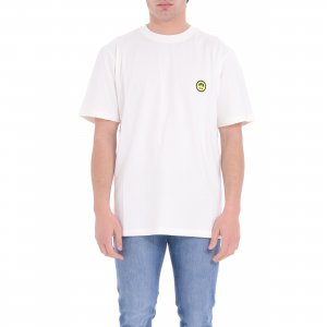 T-shirt S5BWUATH087 uomo BARROW Bianco