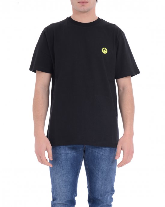 T-shirt S5BWUATH087 uomo BARROW Nero T-shirt S5BWUATH087 uomo BARROW Nero
