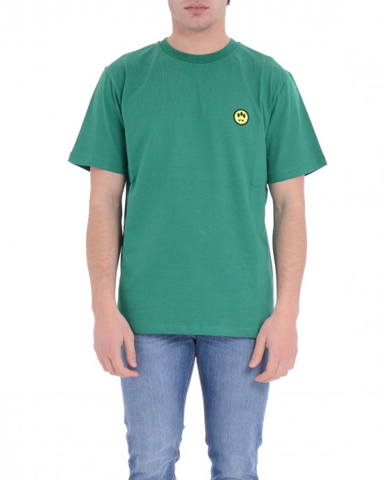 T-shirt S5BWUATH087 uomo BARROW Verde T-shirt S5BWUATH087 uomo BARROW Verde