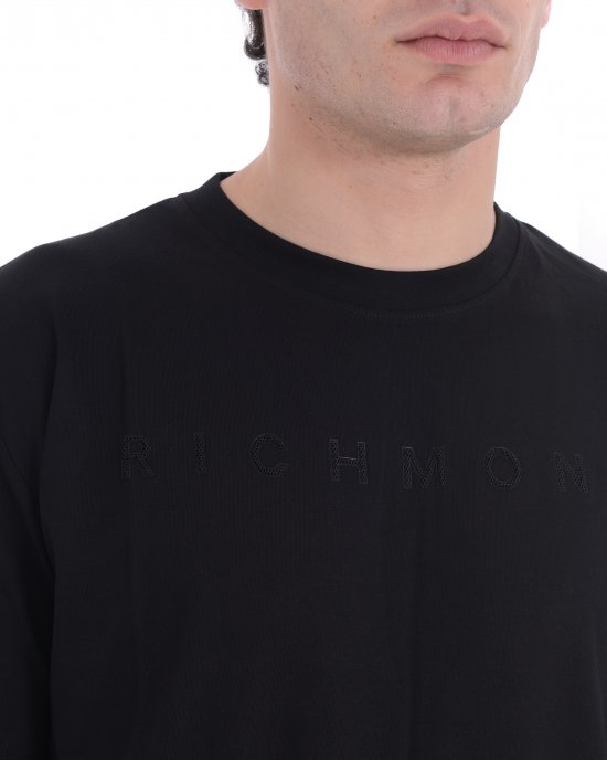 T-shirt UMP25009TS uomo JOHN RICHMOND Nero