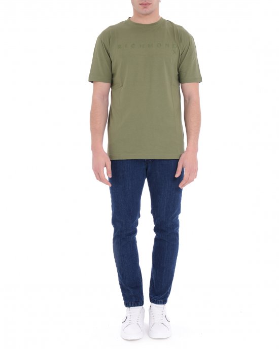 T-shirt UMP25009TS uomo JOHN RICHMOND Verde