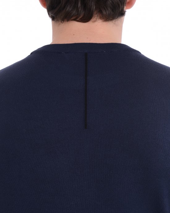 Maglioncino UMP25014MA uomo JOHN RICHMOND Blu Maglioncino UMP25014MA uomo JOHN RICHMOND Blu