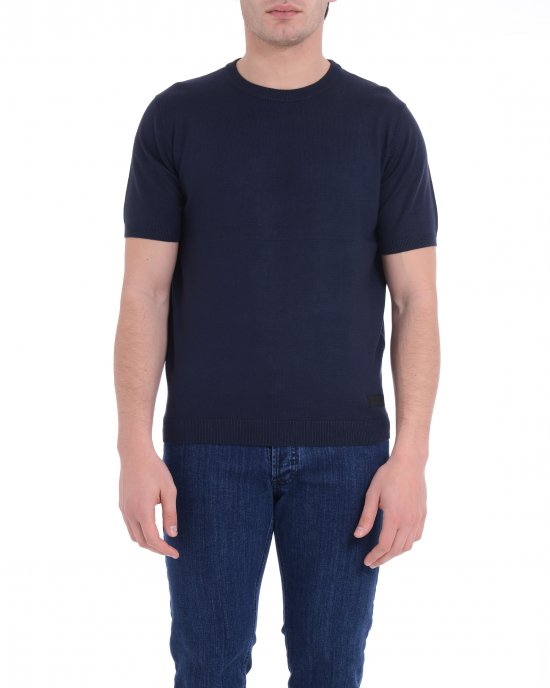 Maglioncino UMP25014MA uomo JOHN RICHMOND Blu Maglioncino UMP25014MA uomo JOHN RICHMOND Blu