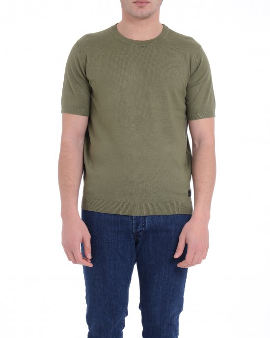 Maglioncino UMP25014MA uomo JOHN RICHMOND Verde Maglioncino UMP25014MA uomo JOHN RICHMOND Verde