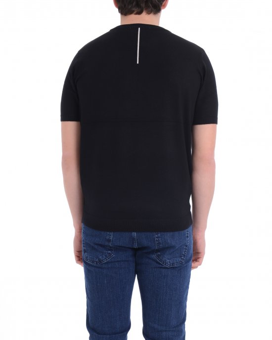 Maglioncino UMP25014MA uomo JOHN RICHMOND Nero Maglioncino UMP25014MA uomo JOHN RICHMOND Nero