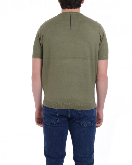 Maglioncino UMP25014MA uomo JOHN RICHMOND Verde Maglioncino UMP25014MA uomo JOHN RICHMOND Verde