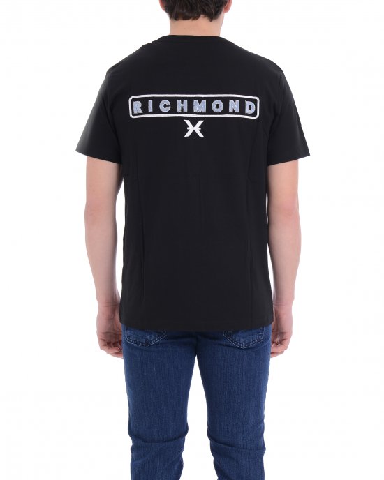 T-shirt UMP25003TS uomo JOHN RICHMOND Nero