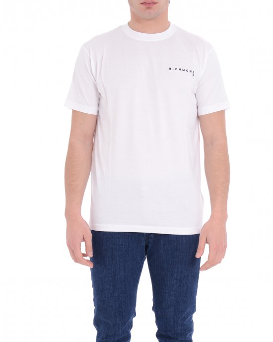 T-shirt UMP25003TS uomo JOHN RICHMOND Bianco T-shirt UMP25003TS uomo JOHN RICHMOND Bianco