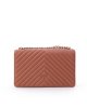 Tracolla Love One Classic Dc Sheep Nappa Chevron 100941 donna PINKO pe Cuoio
