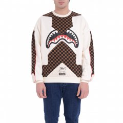 Felpa SP691 uomo SPRAYGROUND Avorio