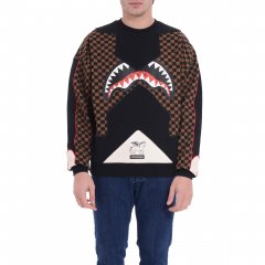 Felpa SP691 uomo SPRAYGROUND Marrone