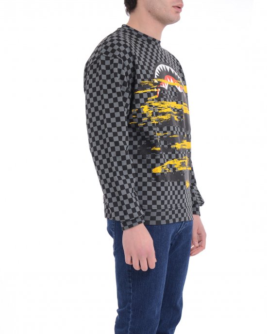 Felpa SP689 uomo SPRAYGROUND Grigio