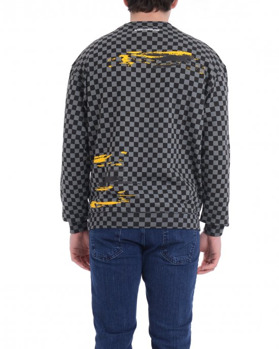 Felpa SP689 uomo SPRAYGROUND Grigio
