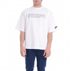 T-shirt SP695 uomo SPRAYGROUND Bianco