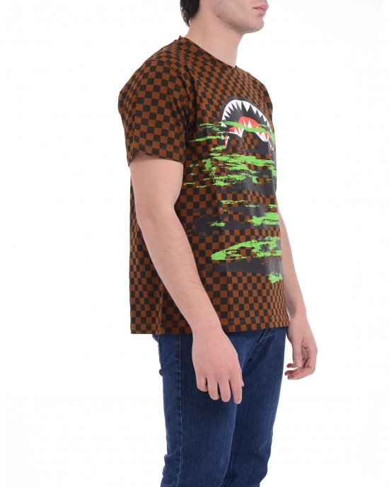 T-shirt SP688 uomo SPRAYGROUND Marrone T-shirt SP688 uomo SPRAYGROUND Marrone