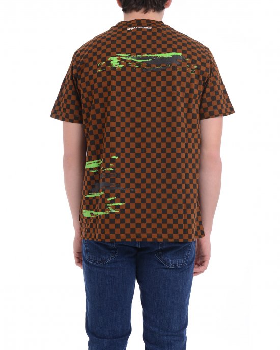 T-shirt SP688 uomo SPRAYGROUND Marrone T-shirt SP688 uomo SPRAYGROUND Marrone
