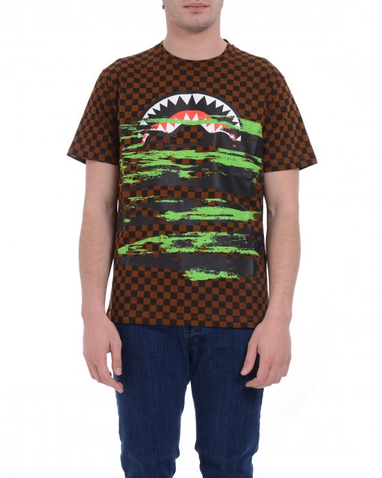 T-shirt SP688 uomo SPRAYGROUND Marrone T-shirt SP688 uomo SPRAYGROUND Marrone