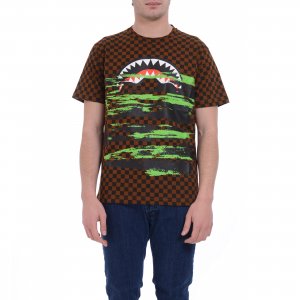 T-shirt SP688 uomo SPRAYGROUND Marrone