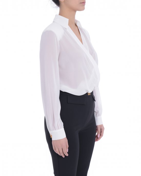 Camicia CB00751E2 donna ELISABETTA FRANCHI Avorio