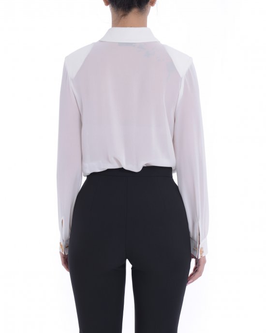 Camicia CB00751E2 donna ELISABETTA FRANCHI Avorio