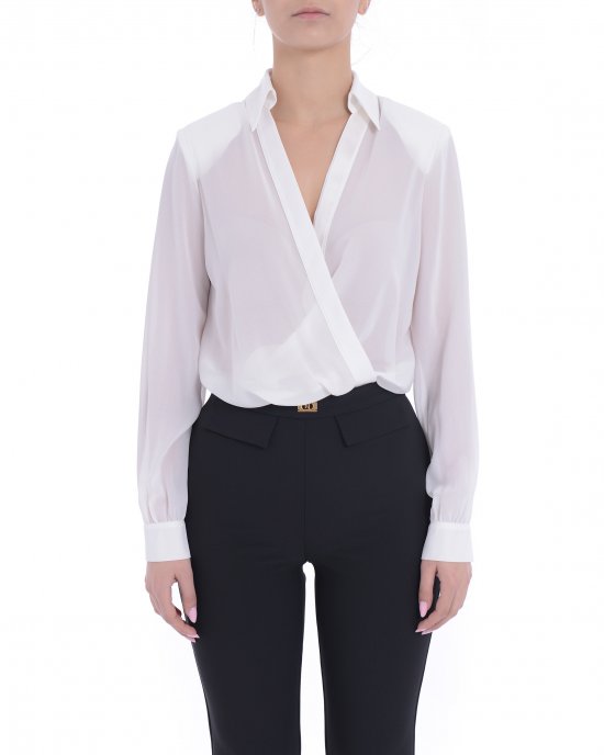 Camicia CB00751E2 donna ELISABETTA FRANCHI Avorio