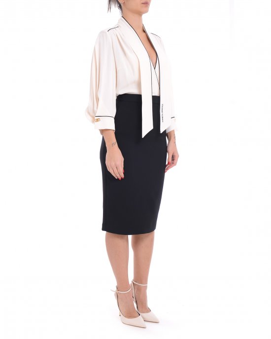 Abito AB77151E2 donna ELISABETTA FRANCHI Avorio
