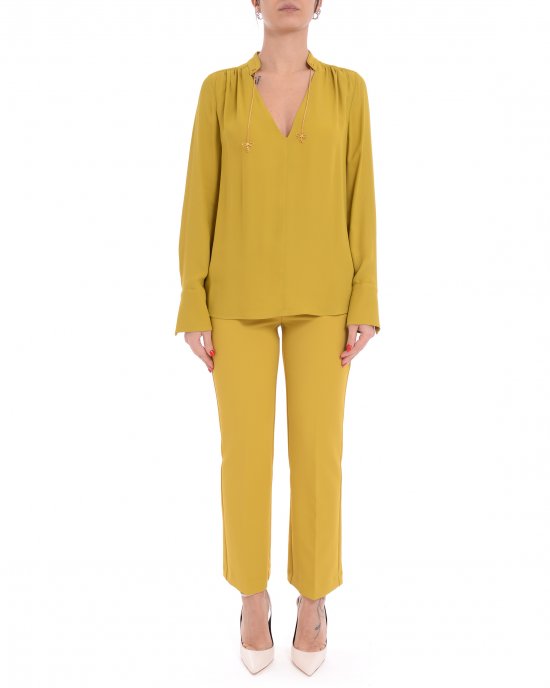 Camicia CA08051E2 donna ELISABETTA FRANCHI Giallo Camicia CA08051E2 donna ELISABETTA FRANCHI Giallo