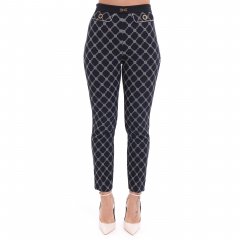 Pantalone PAS7151E2 donna ELISABETTA FRANCHI Nero-Burro