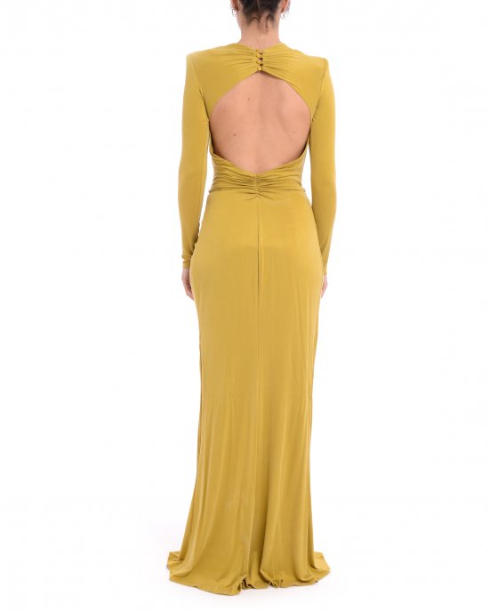 Abito ABR2451E2 donna ELISABETTA FRANCHI Giallo Abito ABR2451E2 donna ELISABETTA FRANCHI Giallo