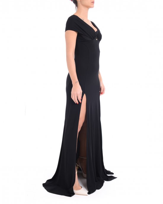 Abito ABR0851E2 donna ELISABETTA FRANCHI Nero Abito ABR0851E2 donna ELISABETTA FRANCHI Nero