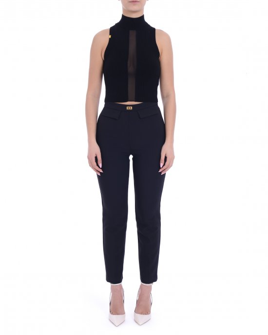 Top TK28S51E2 donna ELISABETTA FRANCHI Nero Top TK28S51E2 donna ELISABETTA FRANCHI Nero