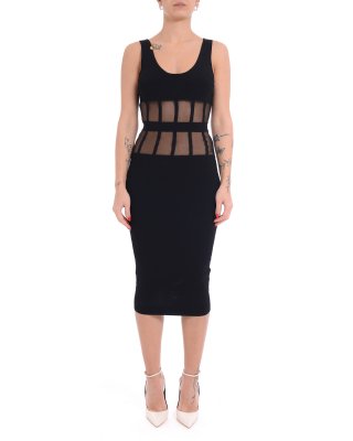Abito in maglia AM65S51E2 donna ELISABETTA FRANCHI Nero