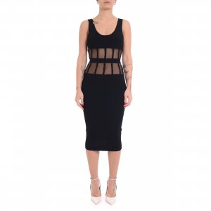 Abito in maglia AM65S51E2 donna ELISABETTA FRANCHI Nero