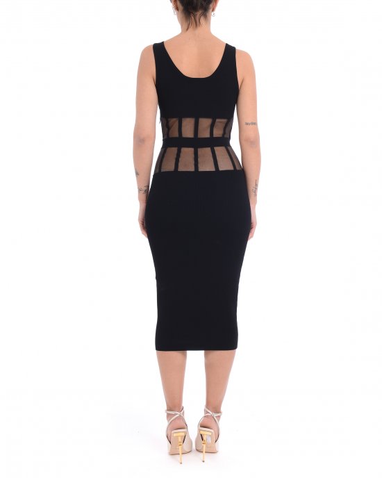 Abito in maglia AM65S51E2 donna ELISABETTA FRANCHI Nero Abito in maglia AM65S51E2 donna ELISABETTA FRANCHI Nero