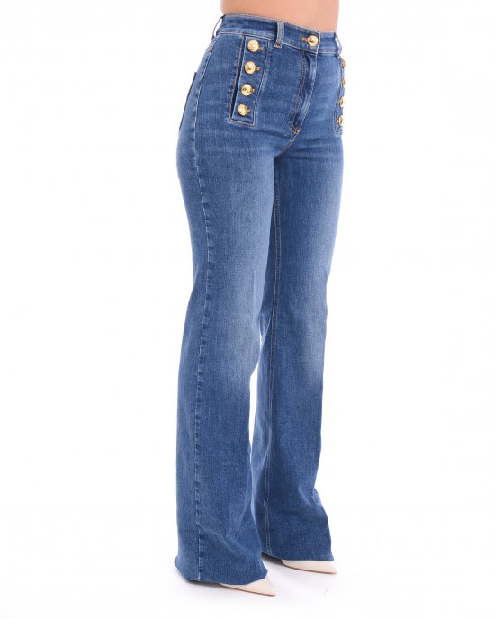 Jeans PJ83D51E2 ELISABETTA FRANCHI donna Blu Jeans PJ83D51E2 ELISABETTA FRANCHI donna Blu