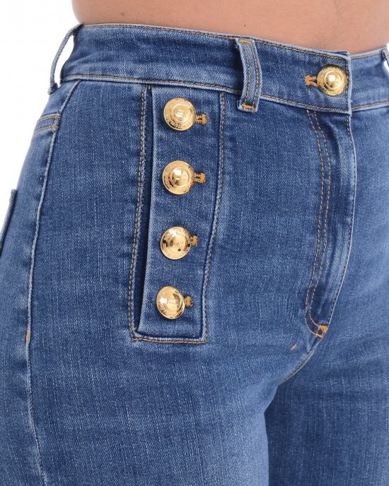 Jeans PJ83D51E2 ELISABETTA FRANCHI donna Blu Jeans PJ83D51E2 ELISABETTA FRANCHI donna Blu
