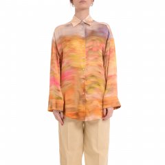 Camicia Life 104864 donna PINKO Multicolore