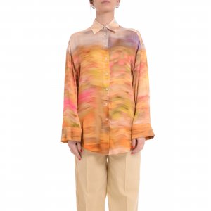 Camicia Life 104864 donna PINKO Multicolore