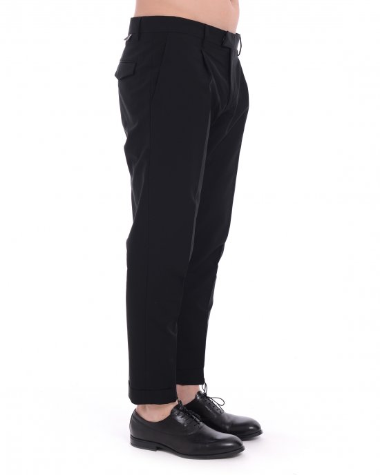 Pantalone L1PSS256866 OYSTER uomo LOWBRAND Nero Pantalone L1PSS256866 OYSTER uomo LOWBRAND Nero