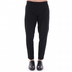 Pantalone L1PSS256866 OYSTER uomo LOWBRAND Nero