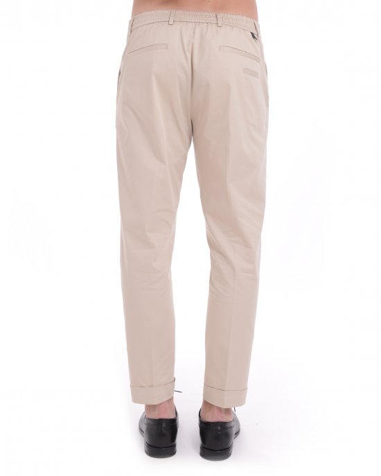 Pantalone L1PSS256887 RIVIERA ELASTIC uomo LOWBRAND Beige Pantalone L1PSS256887 RIVIERA ELASTIC uomo LOWBRAND Beige