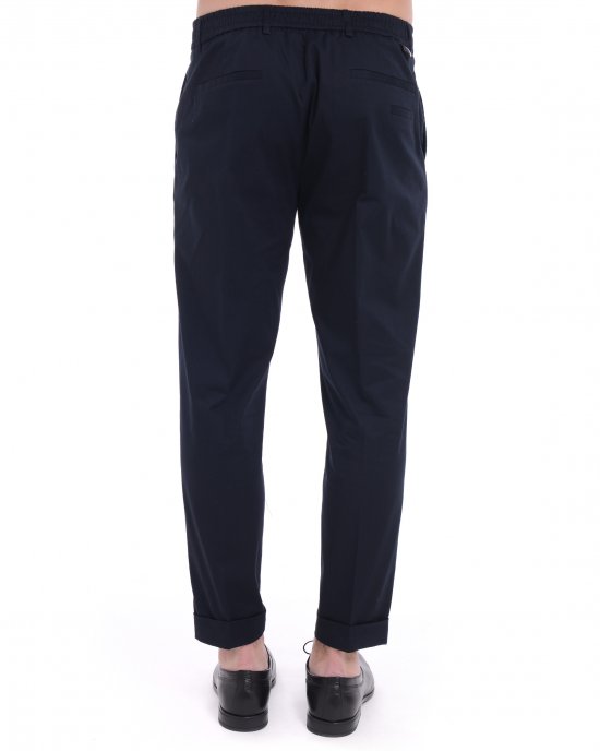 Pantalone L1PSS256887 RIVIERA ELASTIC uomo LOWBRAND Blu Pantalone L1PSS256887 RIVIERA ELASTIC uomo LOWBRAND Blu