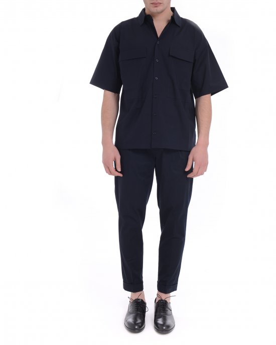 Pantalone L1PSS256887 RIVIERA ELASTIC uomo LOWBRAND Blu Pantalone L1PSS256887 RIVIERA ELASTIC uomo LOWBRAND Blu