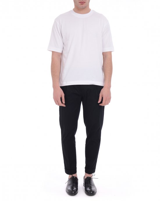 Pantalone L1PSS256887 RIVIERA ELASTIC uomo LOWBRAND Nero Pantalone L1PSS256887 RIVIERA ELASTIC uomo LOWBRAND Nero