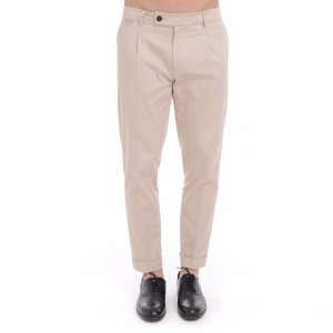 Pantalone L1PSS256887 RIVIERA ELASTIC uomo LOWBRAND Beige